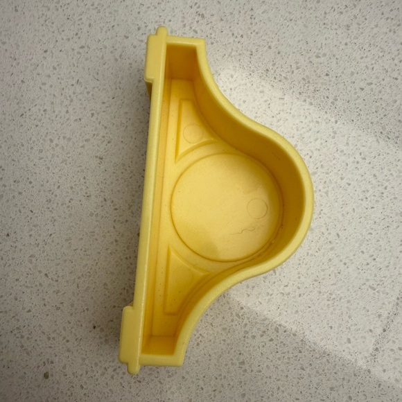 Vintage Playskool Victorian Dollhouse Yellow Mantel Clock 1990s - Picture 6 of 7